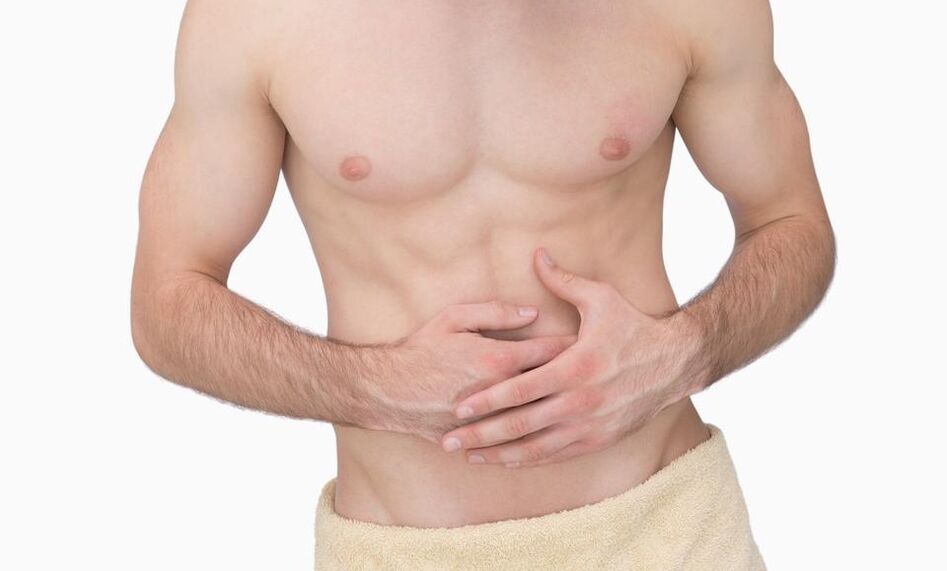 prostatit ile karın ağrısı